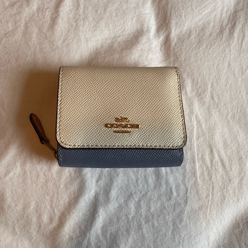 Tri fold with chain purse COACH wallet